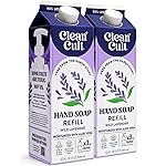 Cleancult Liquid Hand Soap Refills - Moisturizes Dry & Sensitive Skin - Made with Aloe Vera & Lavender Essential Oils - Wild Lavender - Eco Friendly - Paper-Based Packaging - 32 oz/2 Pack