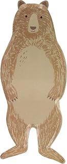 Meri Meri Brown Bear Large Plates (Pack of 8)
