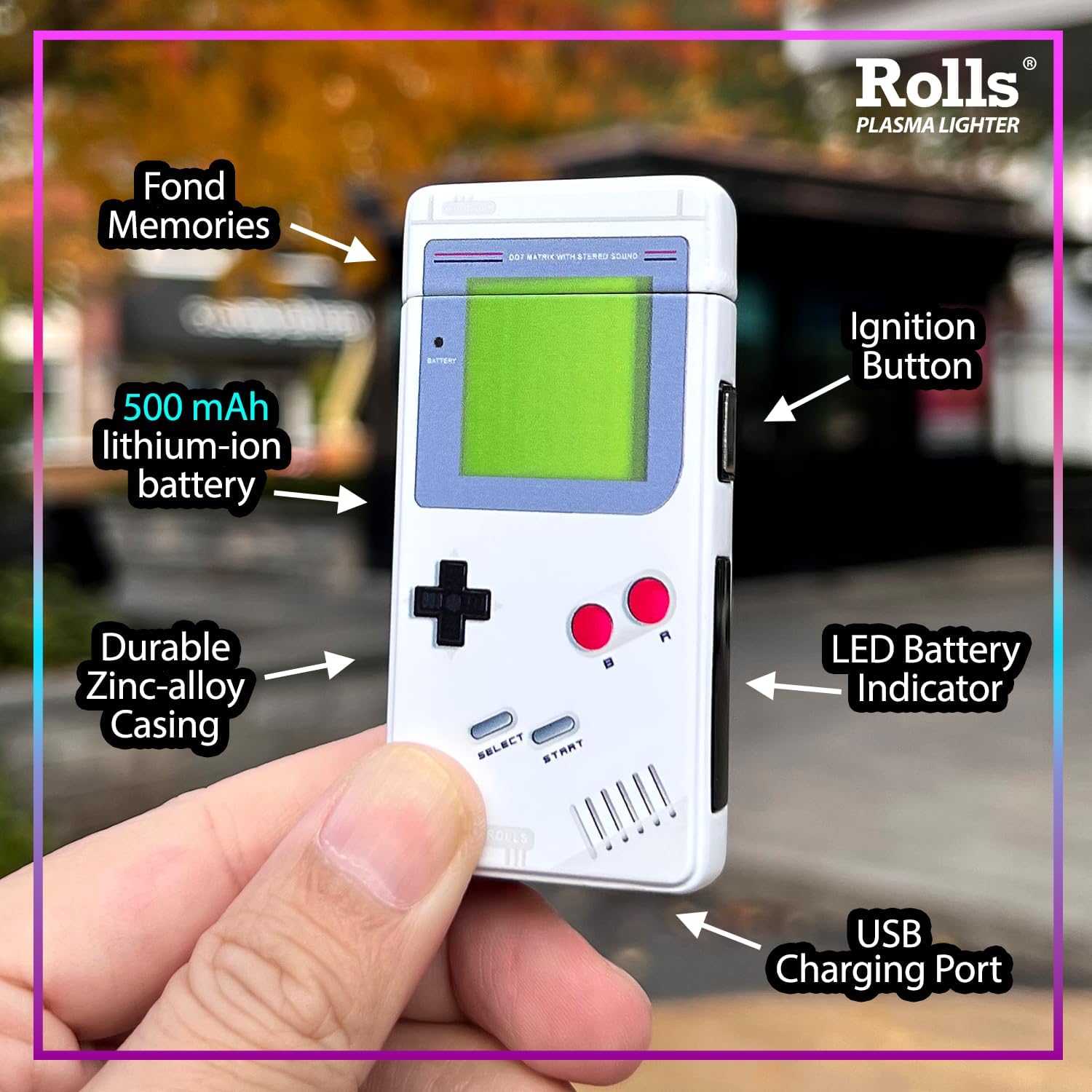 Ignite the Game: The Ultimate Retro Rolls Electric Lighter Review