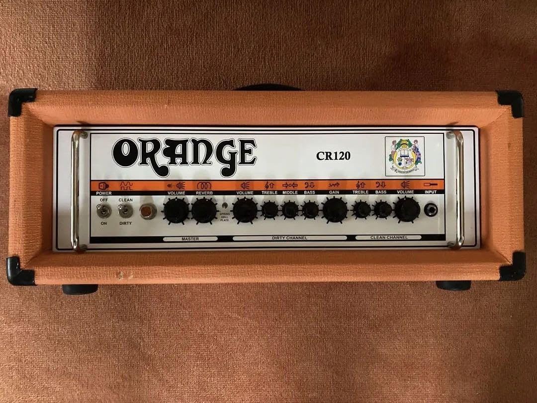 Amazon.co.jp: 込み Orange ヘッドアンプ Crush Pro CR120H : ホビー