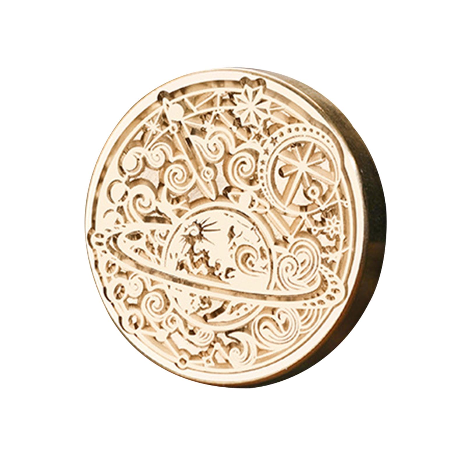 Tsophreniq Seal Stamp Head Scrapbooking Stamp Head for Appreciation Card Wedding Invitations Envelope Scrapbooking Unique