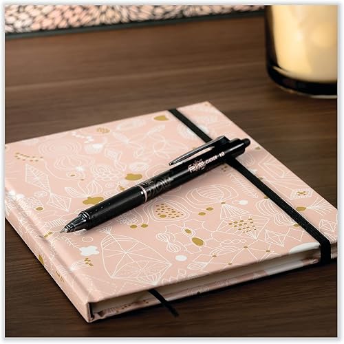 Miniatura 4 de Pilot FriXion Clicker - Bolígrafos de gel borrables, punta gruesa (0.039 pulgadas), tinta negra, paquete de 12 bolígrafos de escritura suaves y