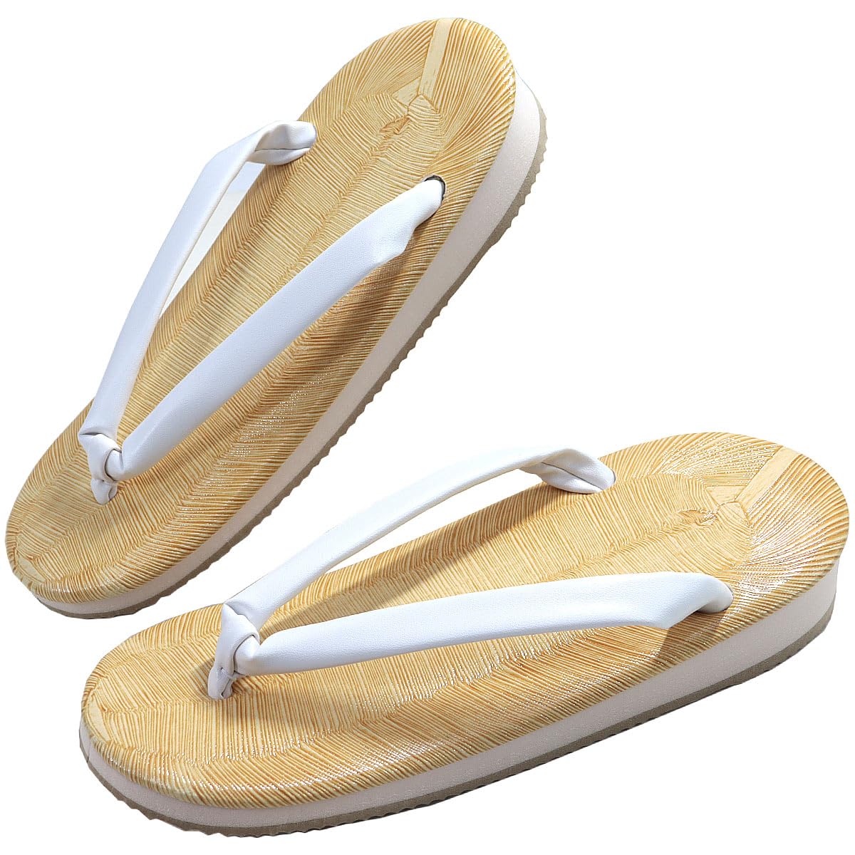 わとみ / 雪駄（草履） 女性 キチバ表 スポンジ底 無地花緒 日本製 草履 雪駄 25.5cm