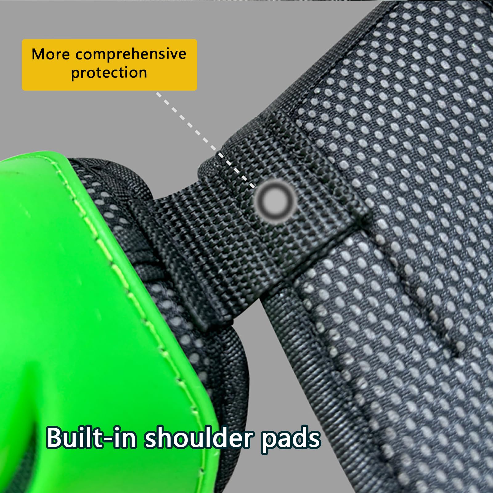 Motocross-Schutzausrüstung Für Kinder, Unisex-Aufprallschutz Mit Knie- Und Ellbogenprotektoren, Atmungsaktiv Und Verstellbar, Geeignet Für Dirtbike Fahrrad Und Motorradbekleidung