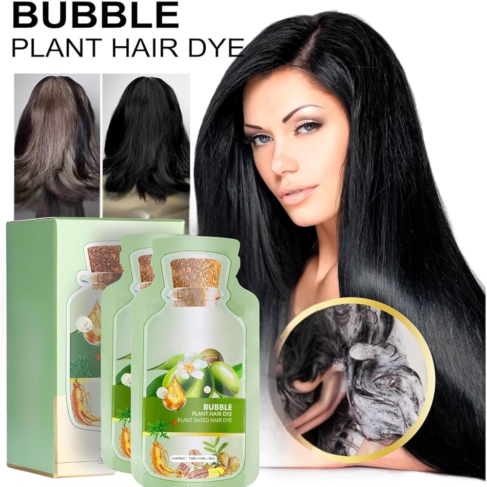 Amazon.com : Botanical Bubble Hair Dye - Natural Plant Formula