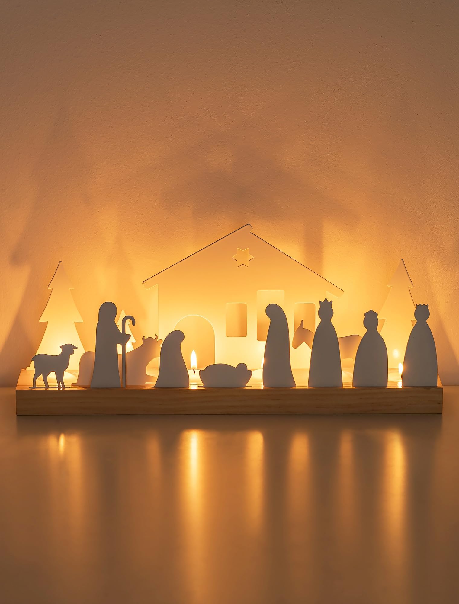 BRUBAKER Presepe di Natale – Gesù, Maria, Giuseppe e i re