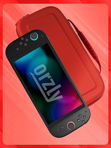 Miniatura 9 de Orzly Case Compatible with Nintendo Switch 2 Protective Travel Carry Case with Screen Padding, Game Card & microSD Slots, Zipped & Open Pockets for