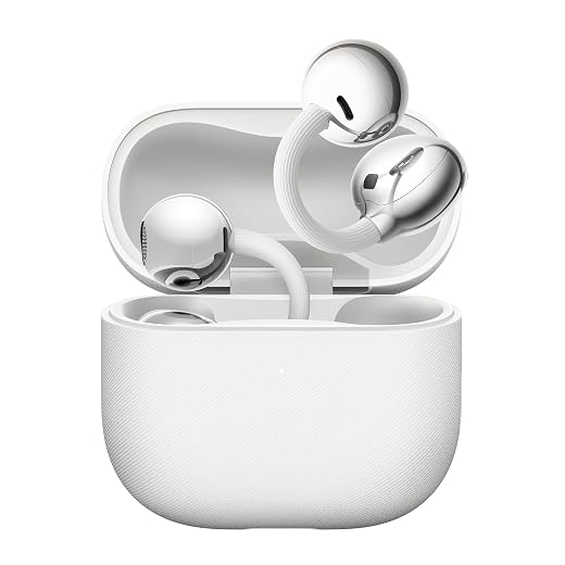 HUAWEI FreeClip 2 Bianco, Cuffie Wireless Bluetooth, Auricolari a Orecchio Aperto, per il Massimo del Comfort, Ascolto Adattivo Open-ear, 38 ore, iOS e Android, Garanzia di 30 mesi