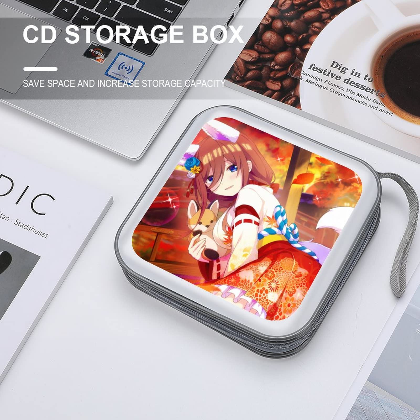 Amazon.co.jp: 五等分の花嫁 Cdケース 収納ボックス 大容量 Cdケース