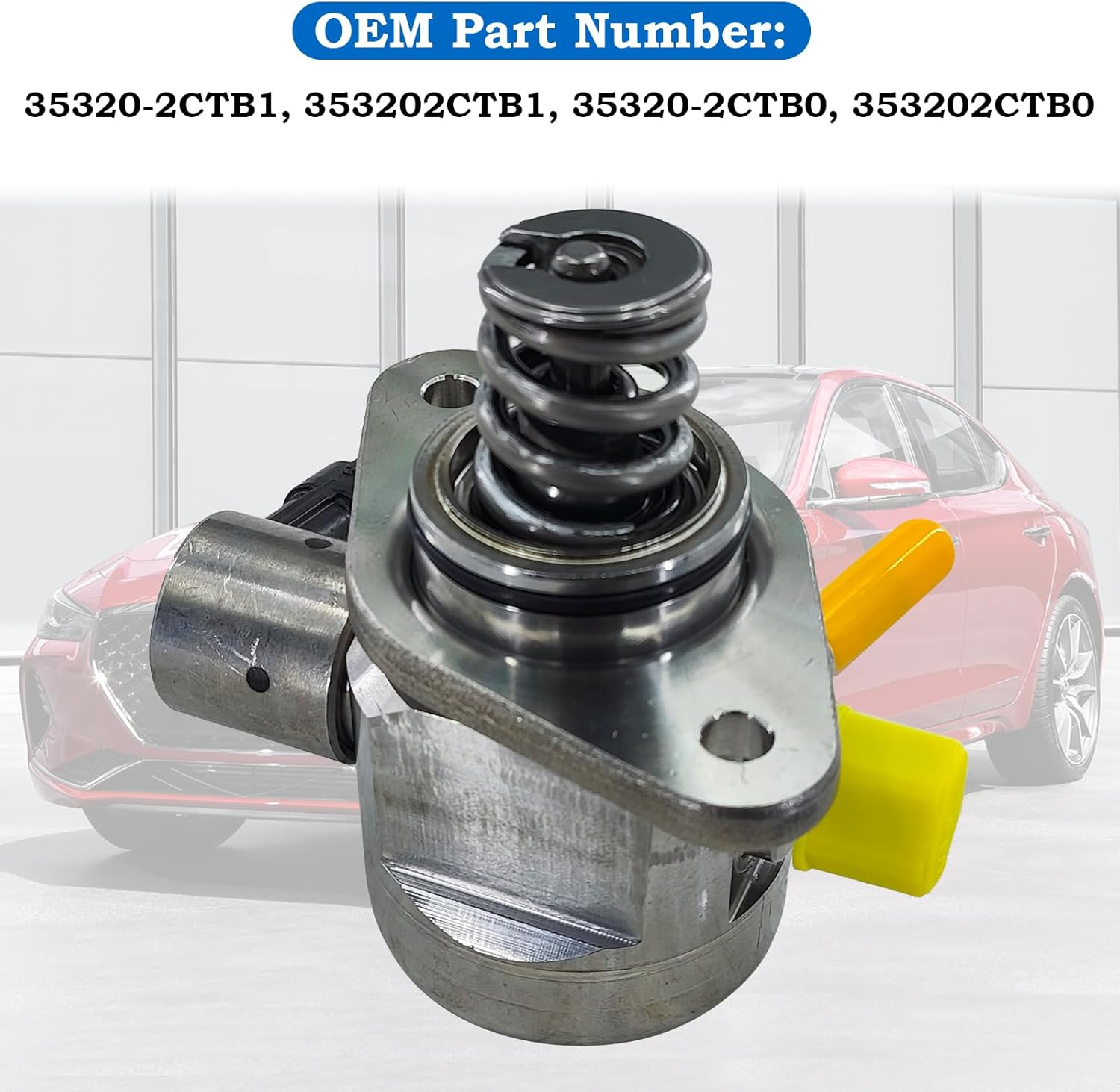 SHOWSEN 353202CTB0 High Pressure Fuel Pump Compatible with 2018-2021 Kia Stinger 2017-2021 Hyundai Genesis G70 Replacement 35320-2CTB1