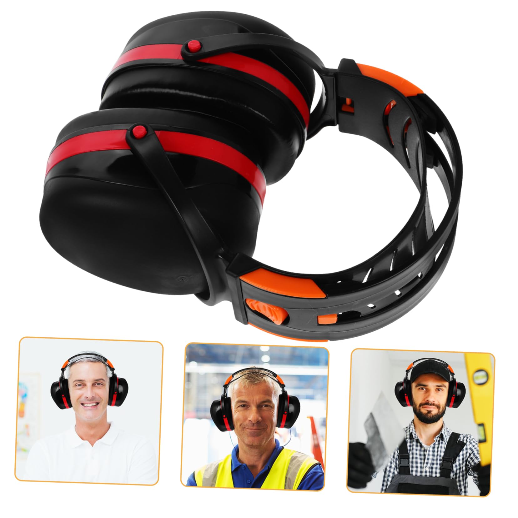 Veemoon 2stücke Hörschutz Ohrenschützer Mit Geräuschreduzierung Für Industrie Schlaf Und Freizeit Einstellbare Gepolsterte Over-ear-kopfhörer Für Optimalen Komfort Und Schutz