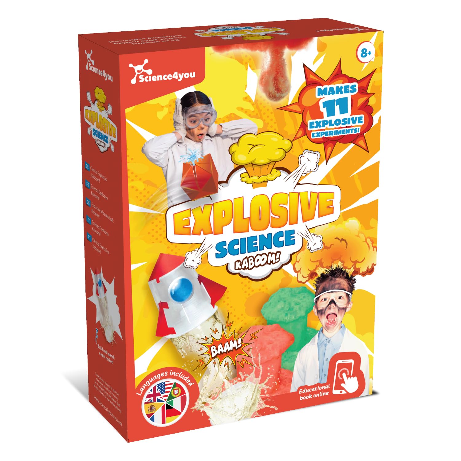 Science4you Mostro Pantano – Gioco Scientifico Con 20+ Esperimenti Per Bambini (+6 Anni) - 3