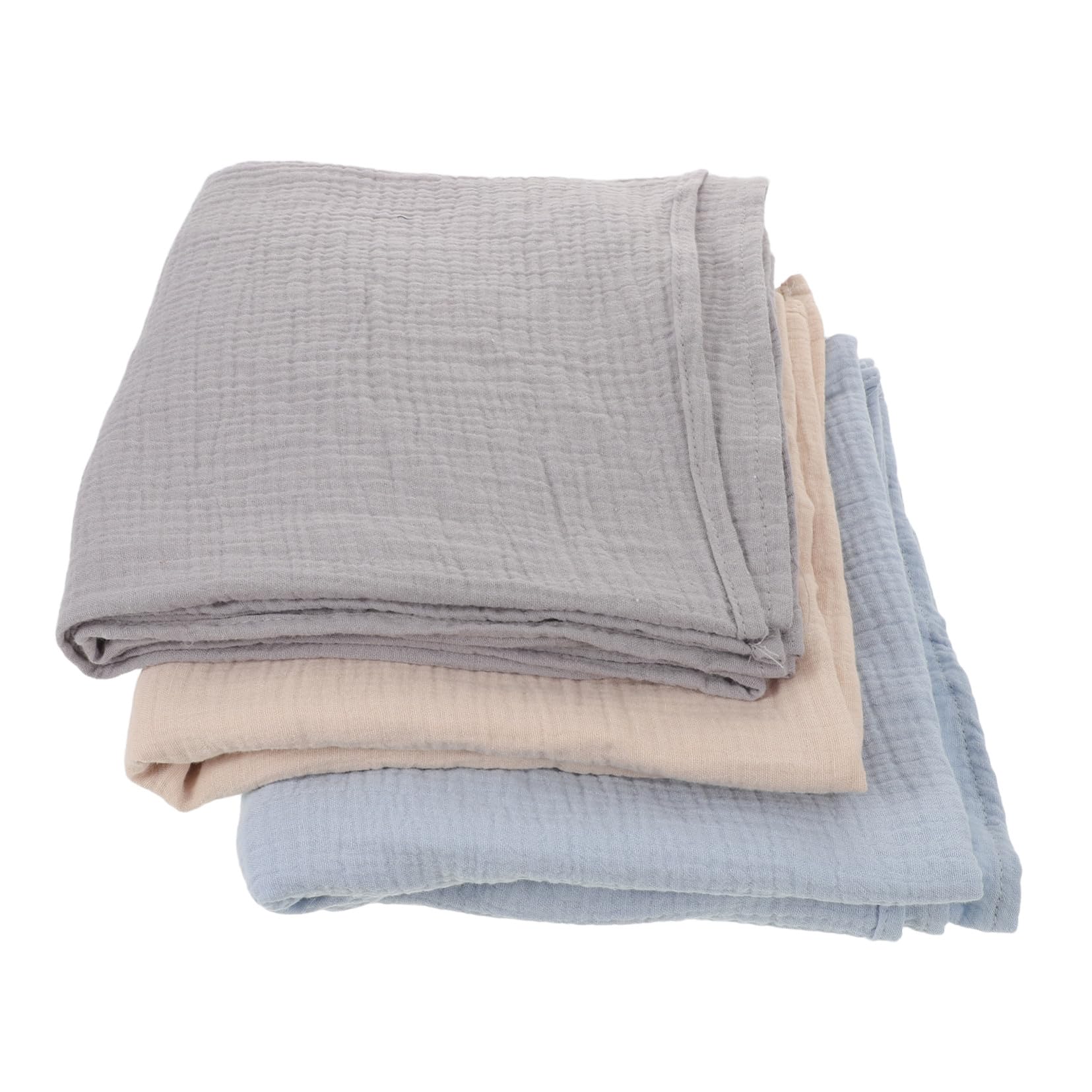 3 Pezzi Coperta Ragazzo Ragazza in Mussola Unisex Morbida e Traspirante per Avvolgimento e Riposo Pannolini per Ragazzo Ragazza Protettivi e Delicati