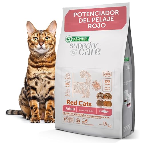 Nature's Protection Superior Care Pienso Gato Adulto Rojo, Arenque 1,5 kg