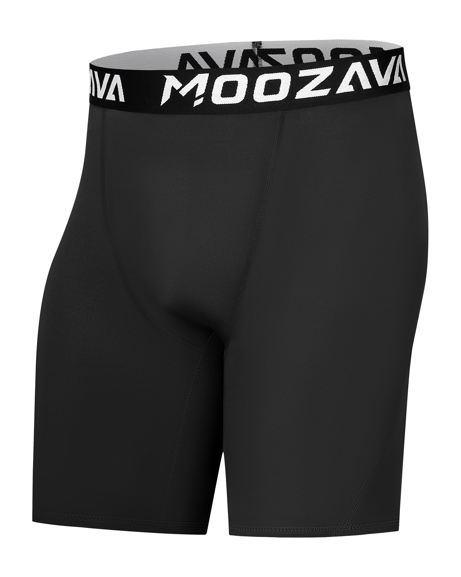 Moozava 1 or 2 Pack Mens Compression Shorts Spandex Shorts Performance Sport Athletic Underwear Workout Running Base Layer