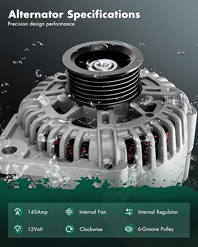 Miniatura 2 de SCITOO Reemplazo del alternador para Nissan para Quest 2004-2009 11018 11018N