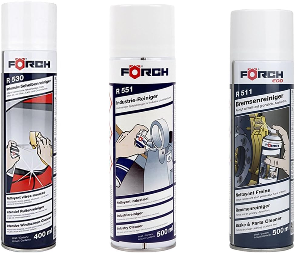 Windscreen cleaner – industrial cleaner – brake cleaner (foeder, windscreen cleaner).