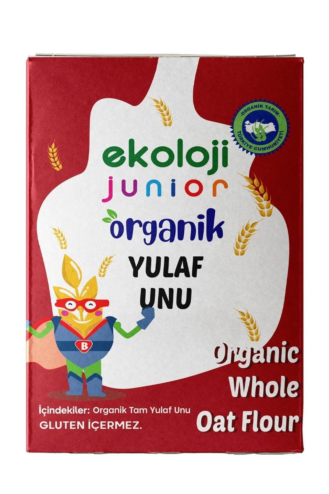 Ekoloji Market Organik Bebek Glutensiz Tam Yulaf Unu