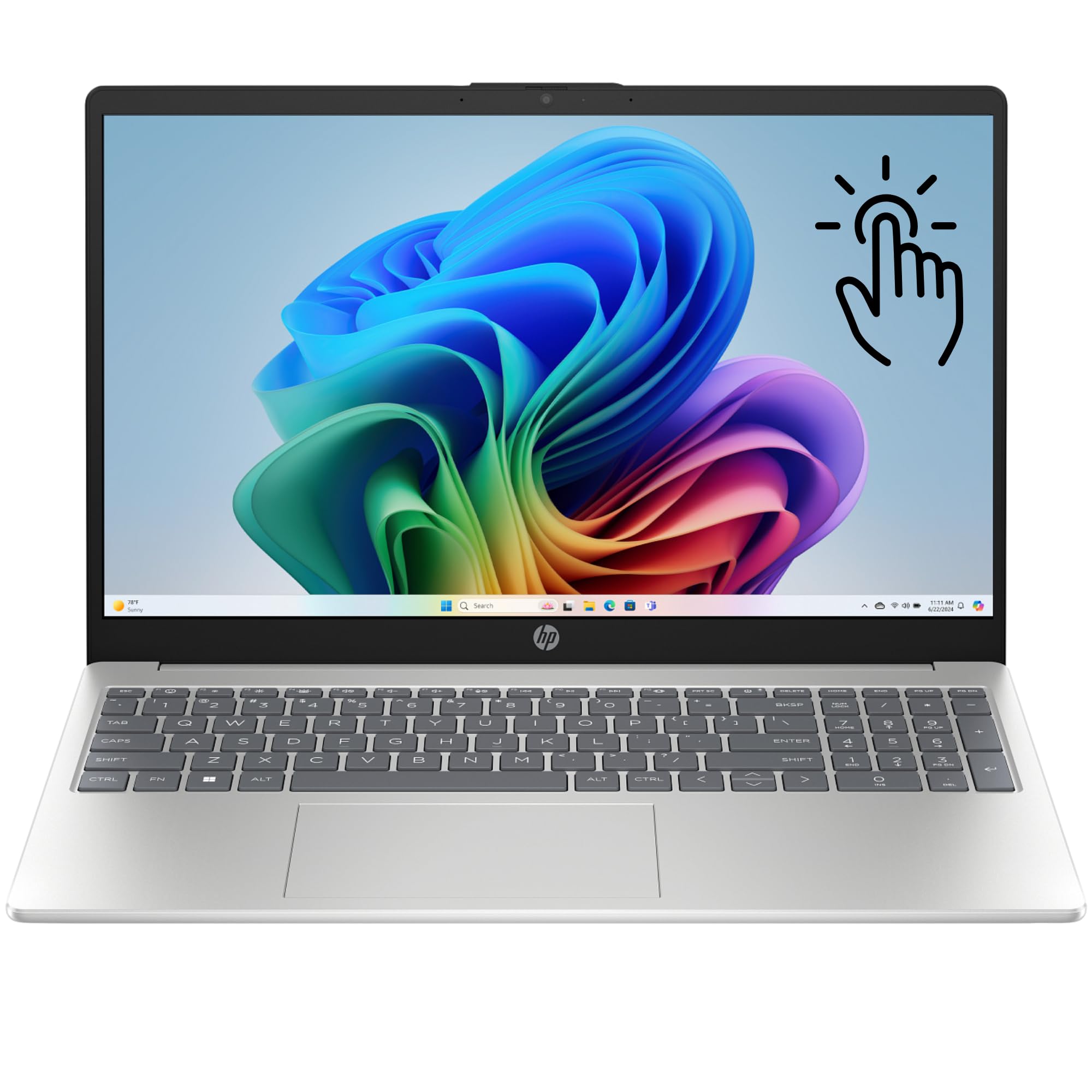 HP Laptop Computer - 15.6“ Touchscreenan Display - 32GB DDR4 RAM - 1TB Storage(512GB SSD and 512GB External) - Lifetime Office 365 for The Web - Intel