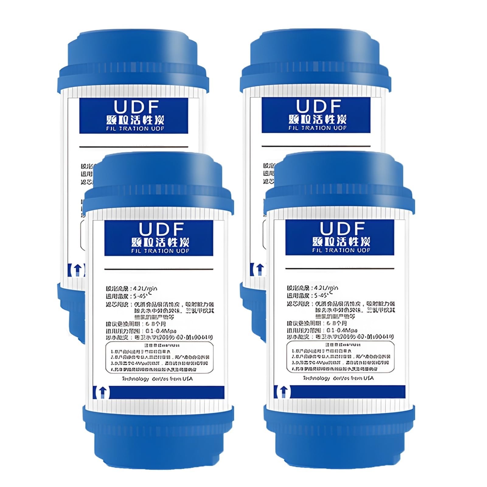 Filtre à charbon actif granulaire eau pure sans chlore pour système osmoseur de remplacement