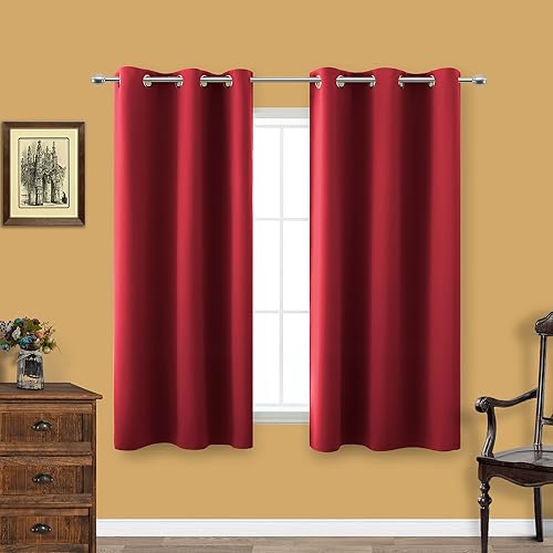 Miniatura 158 de KOUFALL Cortinas Doradas de Lujo Opacas para Sala de Estar, Elegantes Modernas Cortinas para Sala de 84 Pulgadas de Largo 2025
