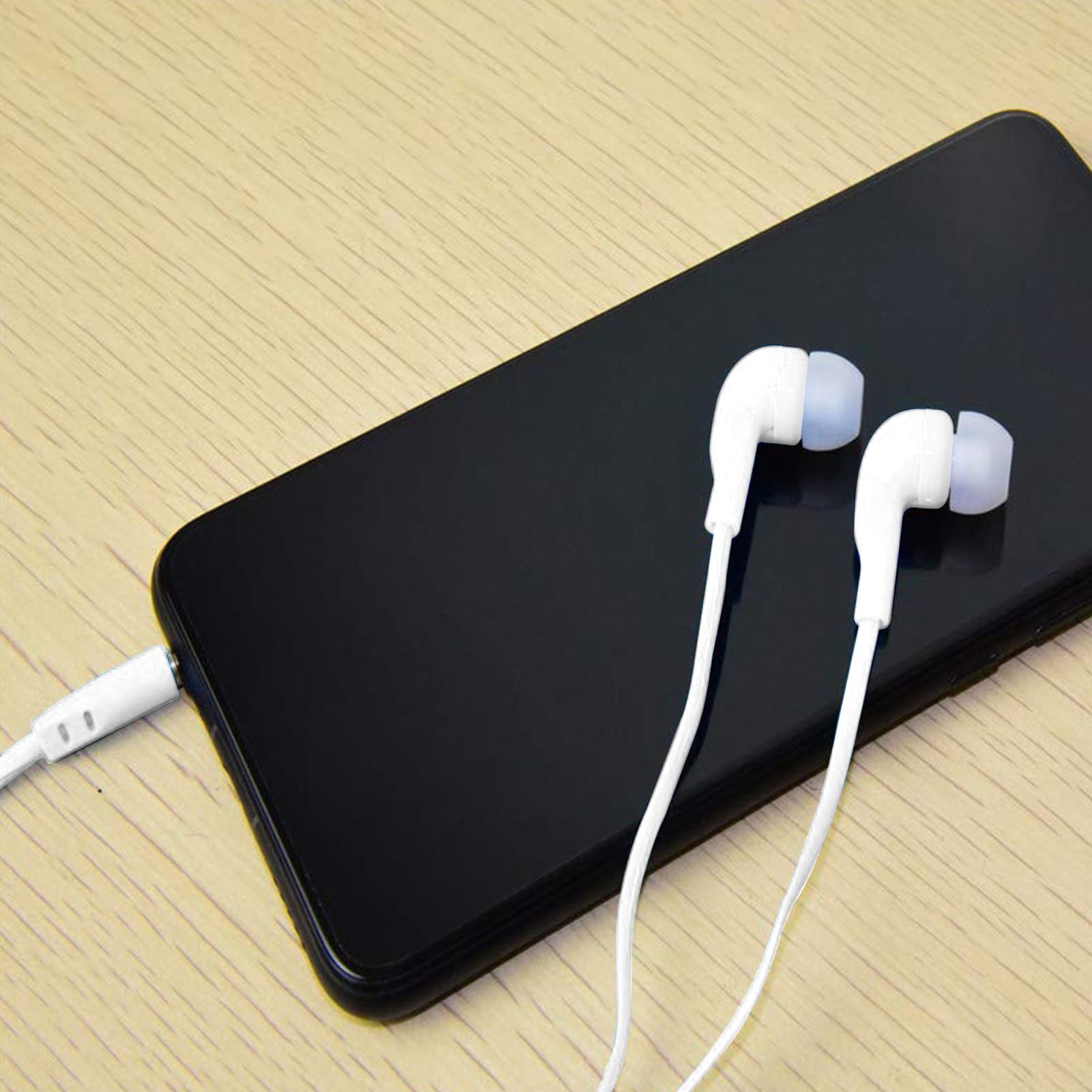 Interfaccia digitale – Cuffie plug-in per apprendimento, connettore dorato di precisione da 3,5 mm con geometria ergonomica in silicone e calibrazione audio per , tablet, computer e