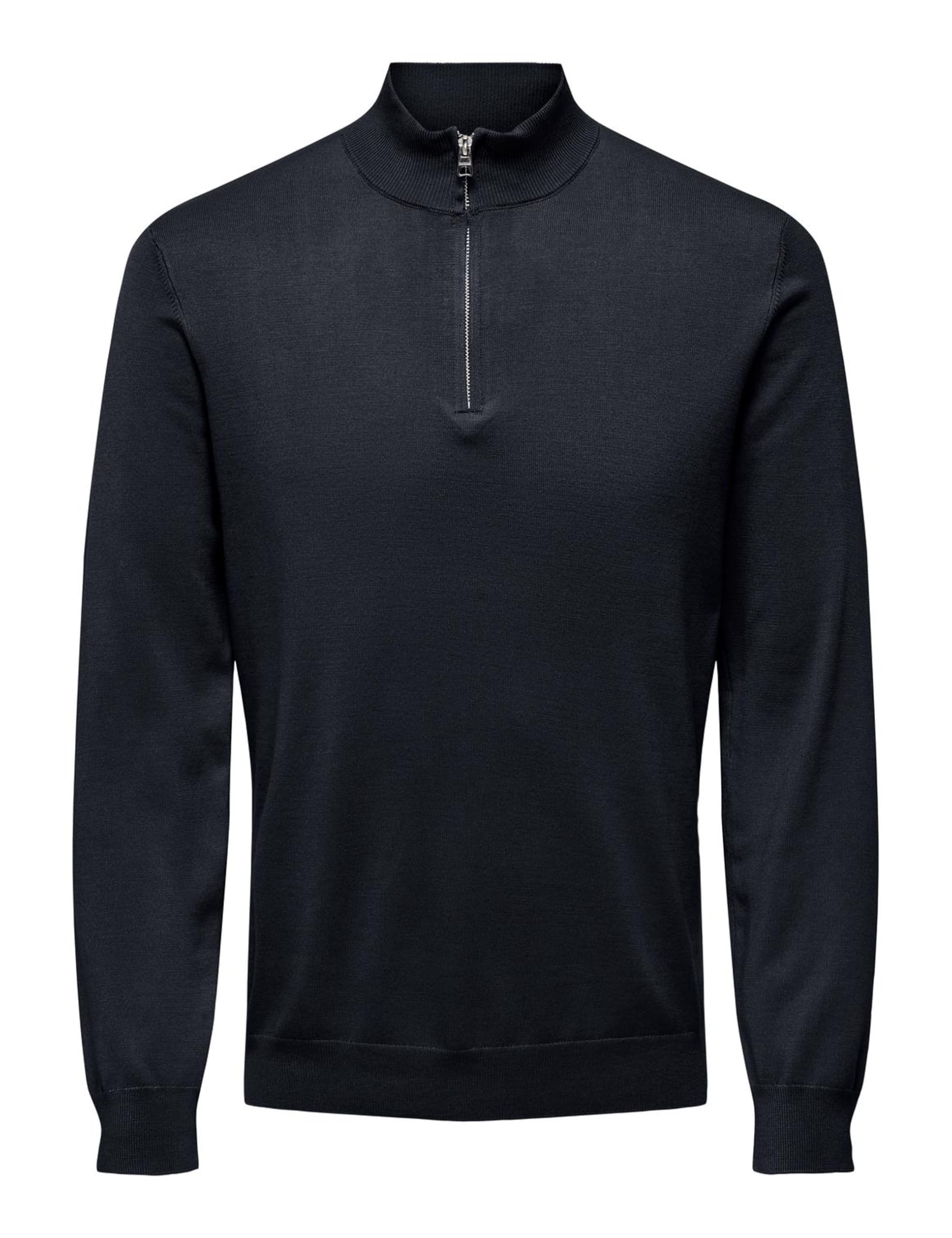 Pull Only & Sons Onswyler contre le froid avec col zippé ajustable
