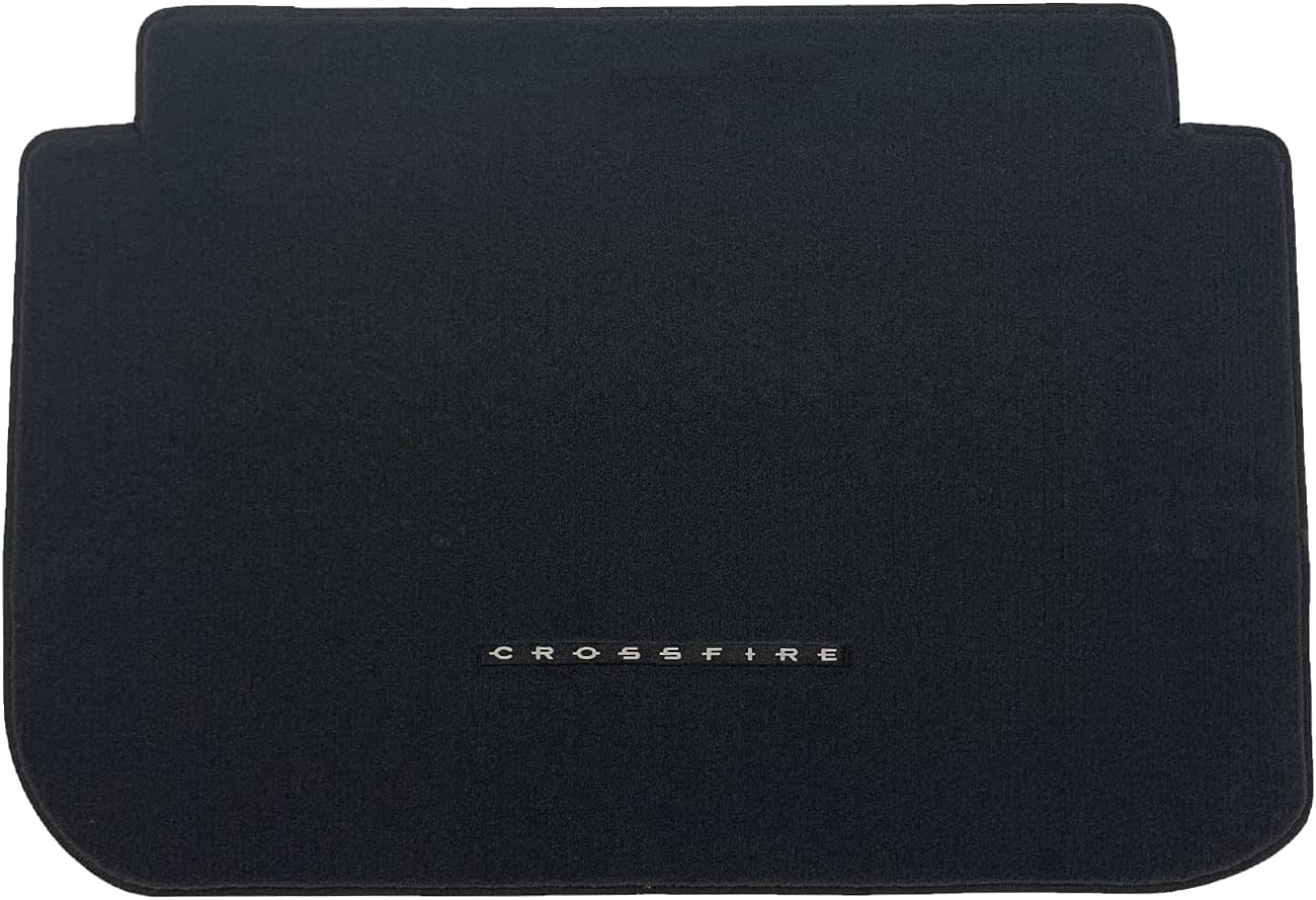 Lloyd Mats Custom-Fit Carpeted Floor Mats Premium Luxury Car Floor Liners for Chrysler Crossfire Convertible 2005-2008 (Charcoal, Cargo)