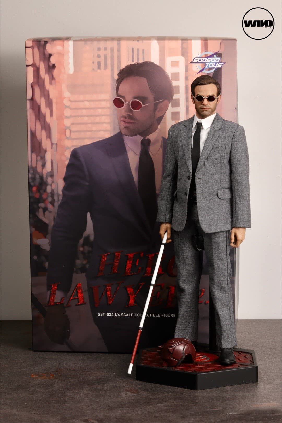Soosootoys Hero Lawyer 2.0 デアデビル SooSooToys Hero Lawyer 2.0 Figure Review and Comparison