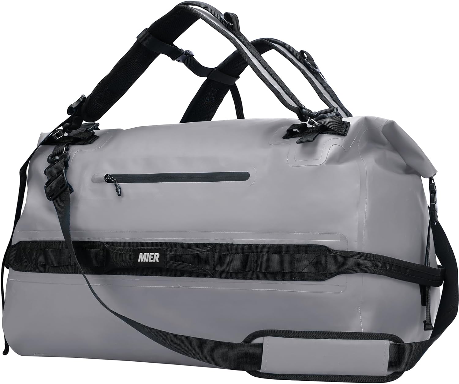 MIER Large Waterproof Duffel Bag Rolltop Dry Backpack Duffle Bags for Kayaking, Rafting, Boating, Swimming, Camping, Travel, Gym, Beach, 60L/80L MIER Large Waterproof Duffel Bag Rolltop Dry Backpack Duffle Bags for Kayaking, Rafting, Boating, Swimming, Camping, Travel, Gym, Beach, 60L/80L