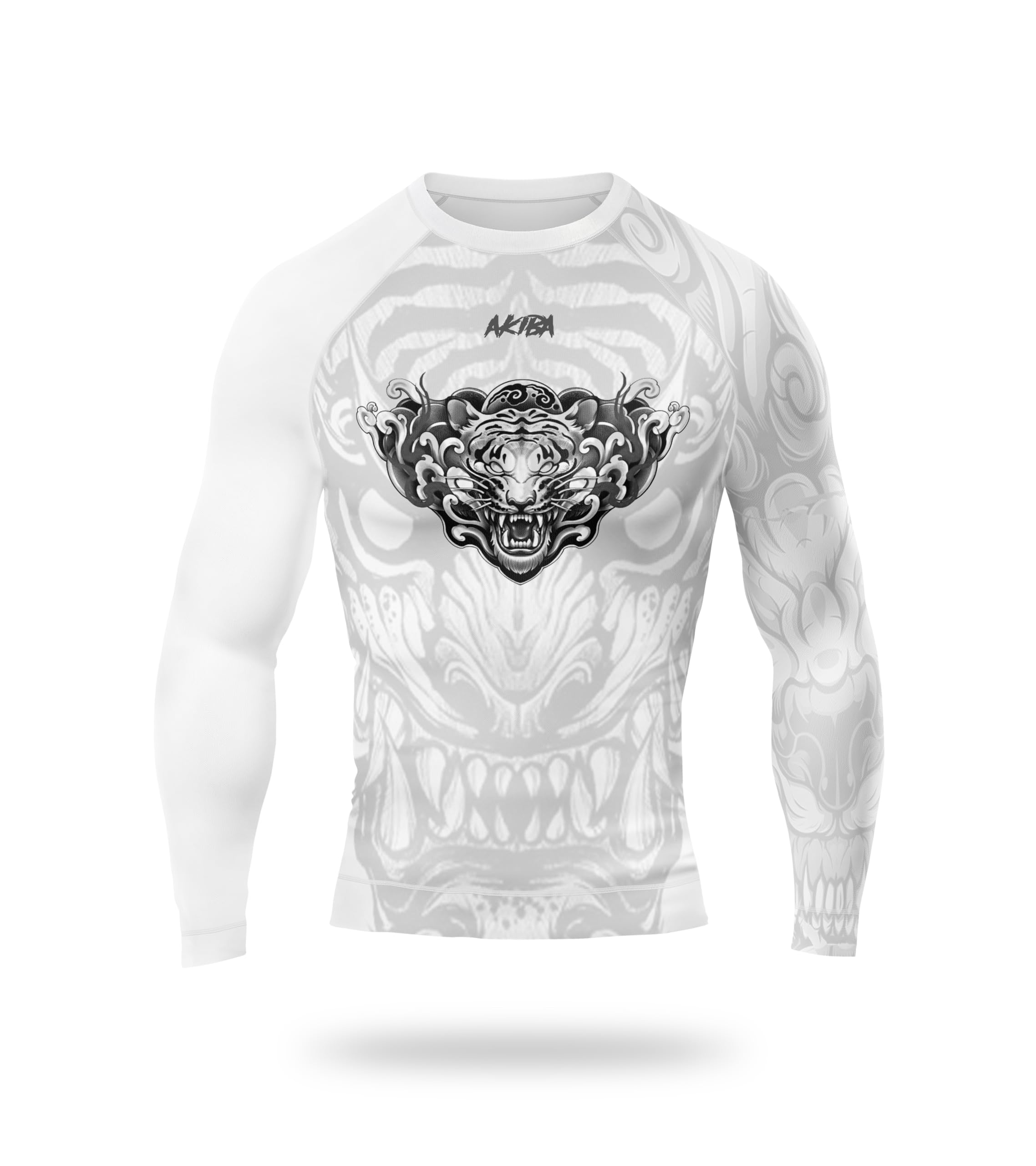 Full Sleeve Skins Performance Fit Compression for MMA, BJJ Rash Guard,Gym, Running, Cycling