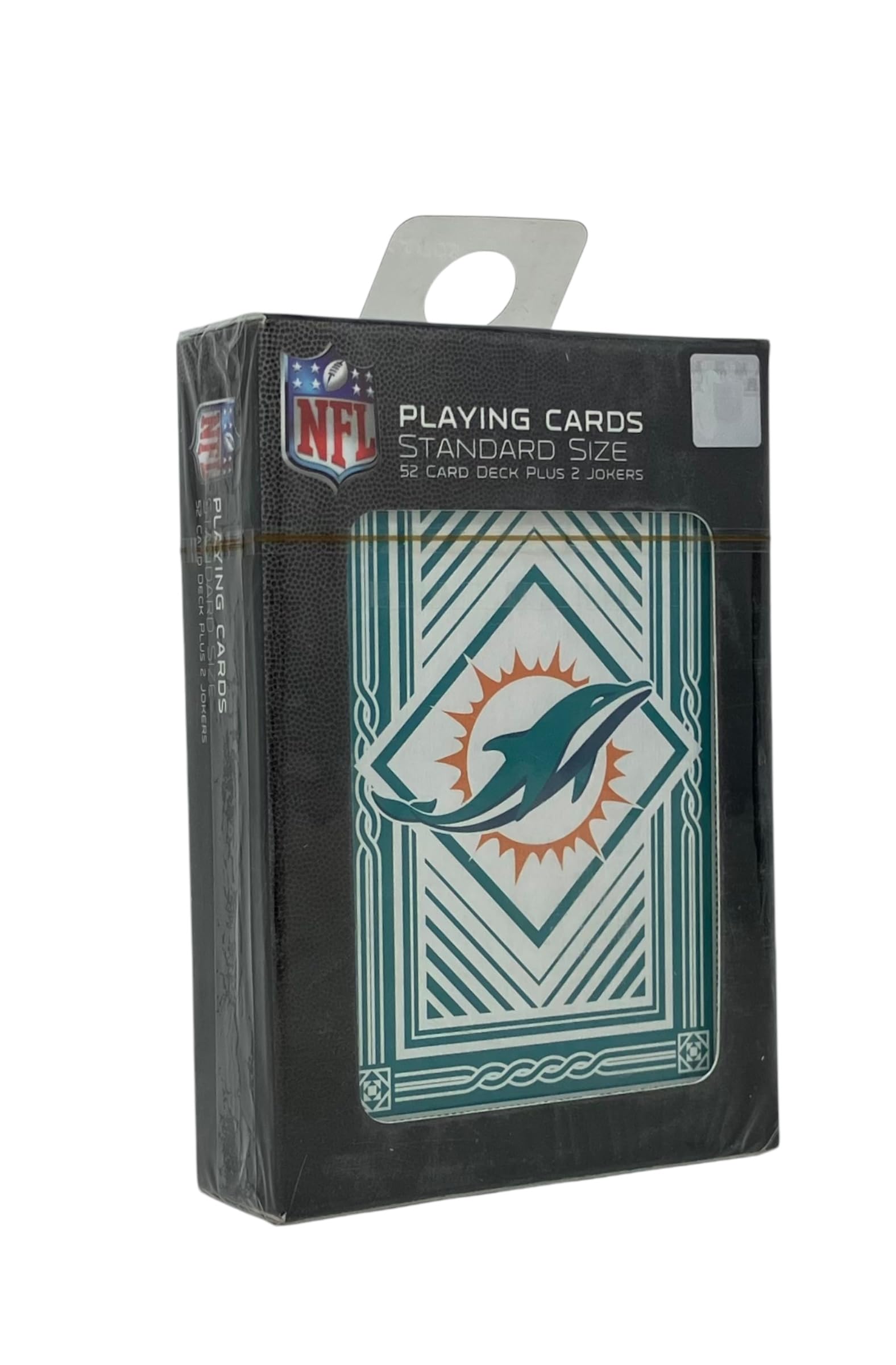 Pro Specialties Group NFL Classic Playing Cards, One Size, Team Colors (Miami Dolphins)