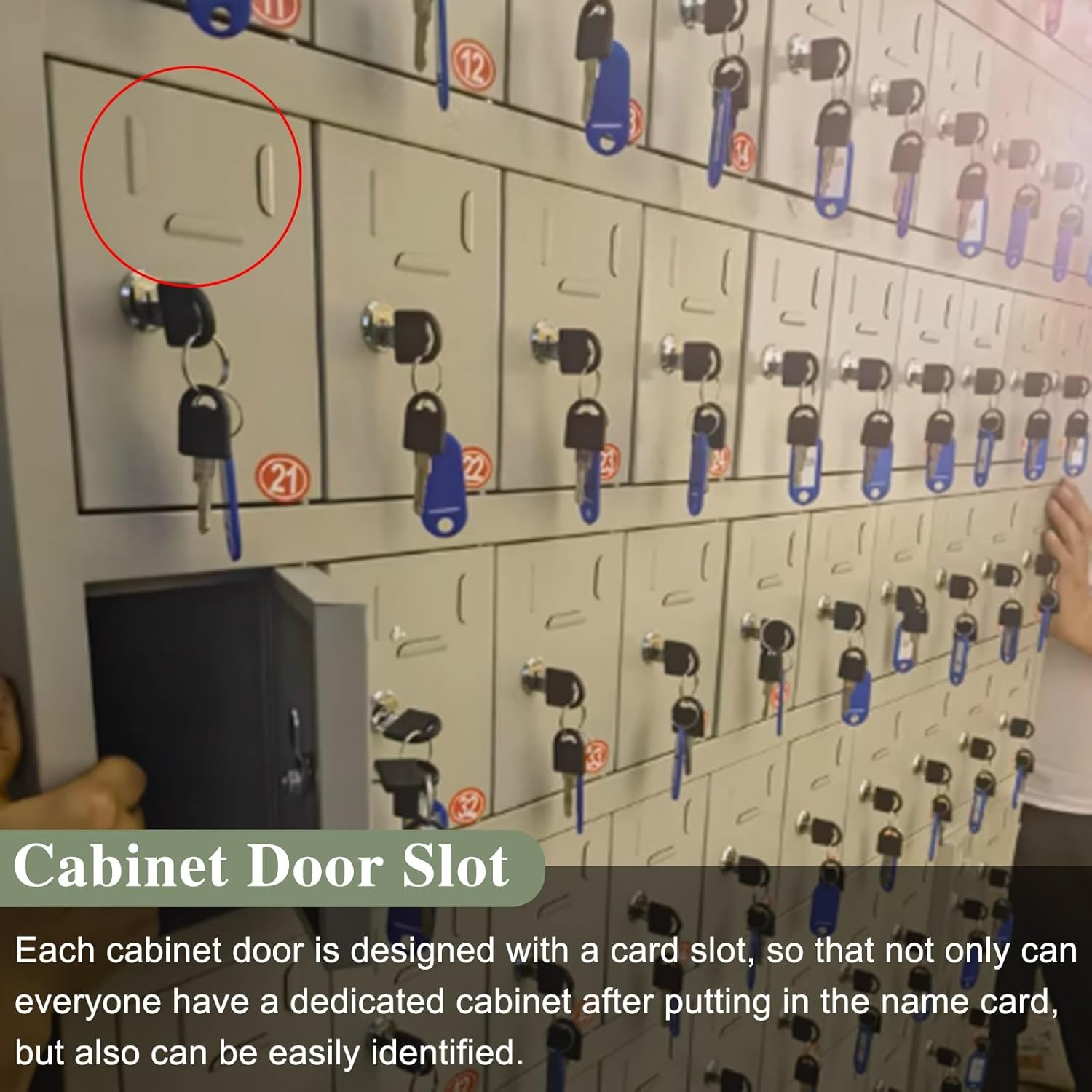 Durable Metal Cell Phone Locker Cabinet, Secure 12-Slot Storage with Hasp, Rectangular Lock Box for Factory, School, Office - Safe Phone Storage Solution