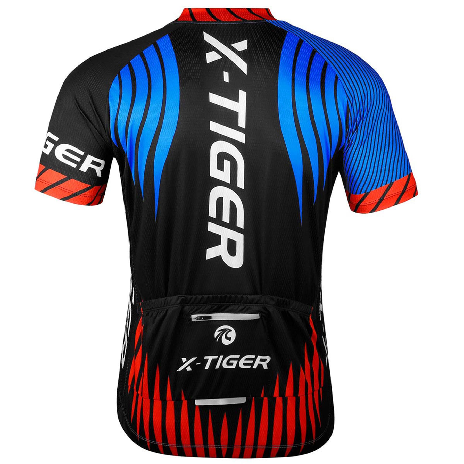 X-TIGER Camisetas de Ciclismo para Hombre Jersey MTB