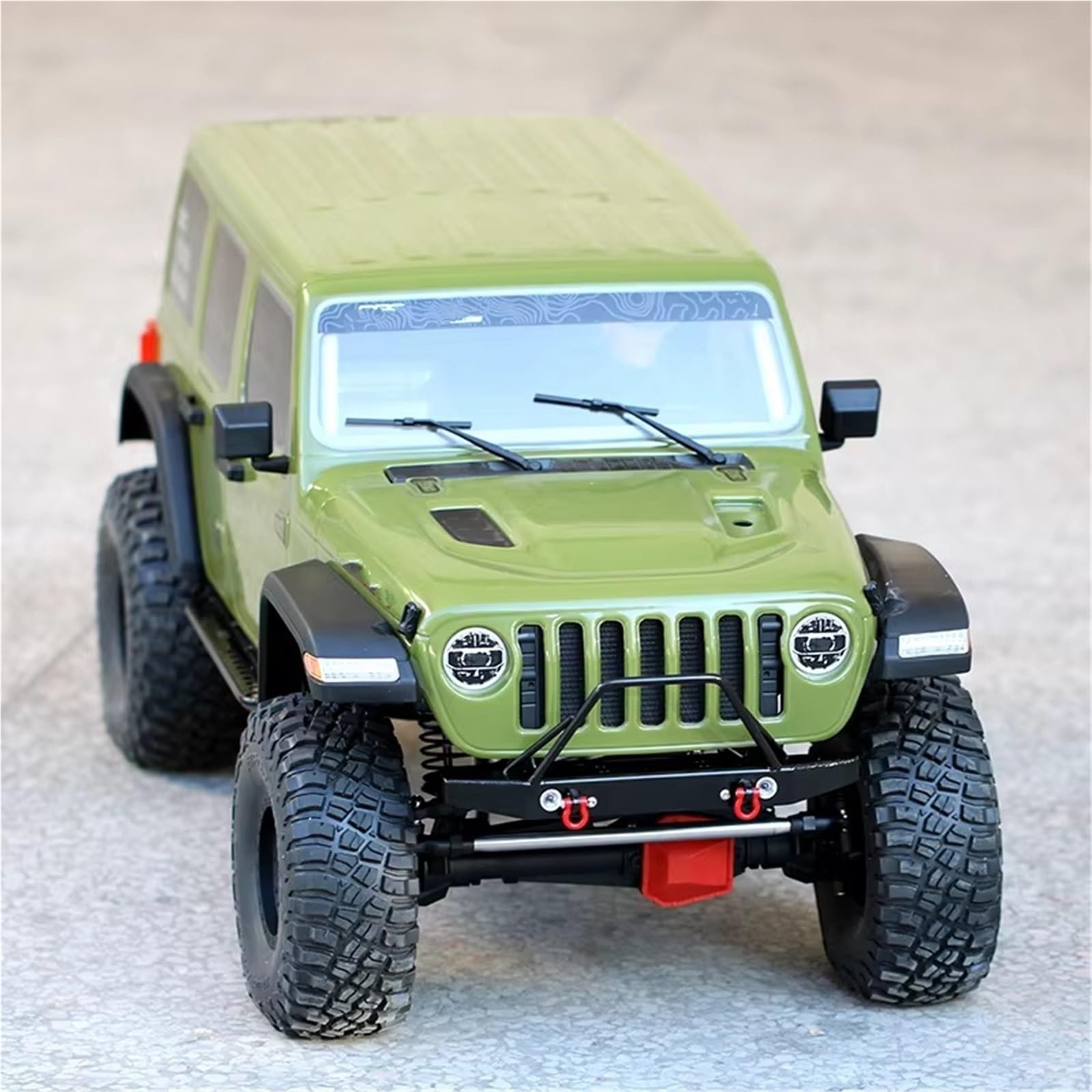Paraurti RC per Axial SCX6 AXI05000 1/6 RC Crawler Car Paraurti Anteriore Metallo Parti di Aggiornamento Accessori Ricambio