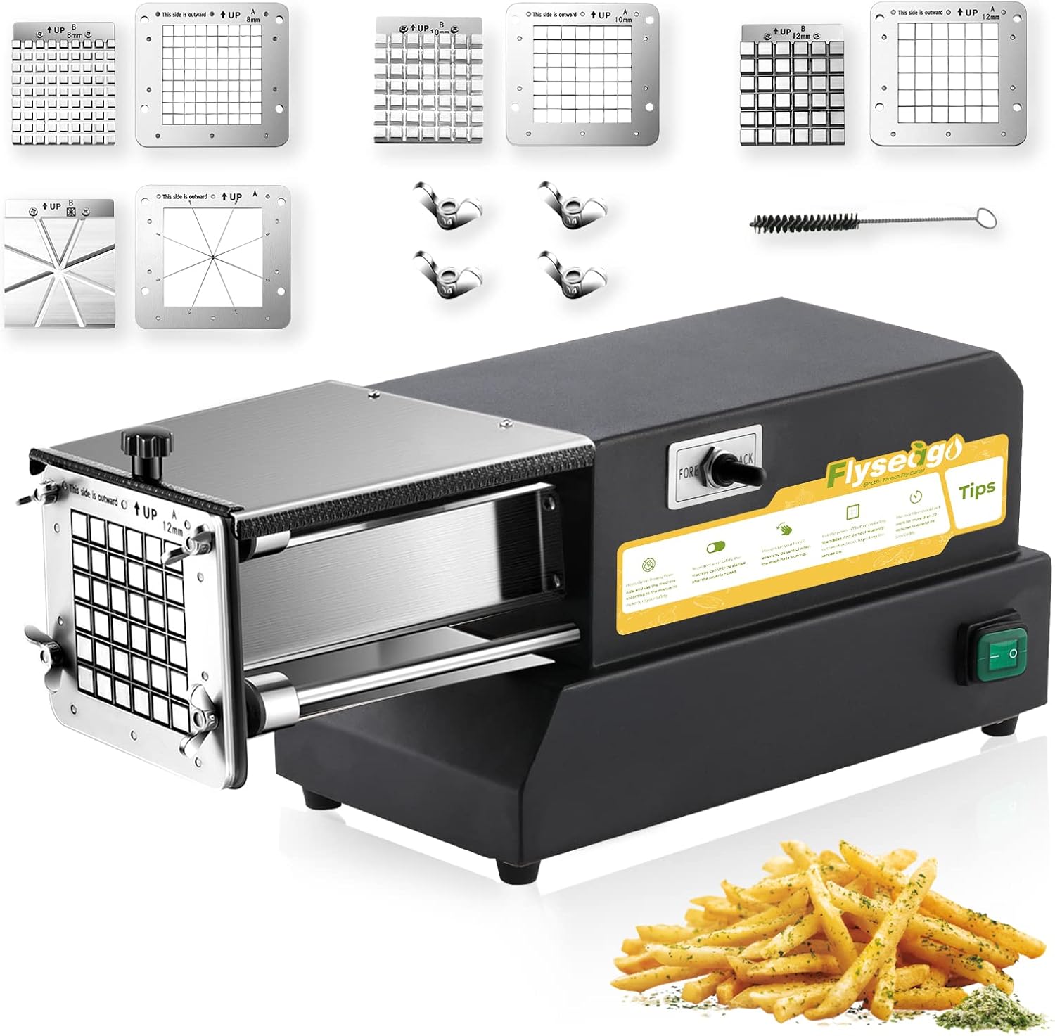 Electric French Fry Cutter Commercial + Home Use