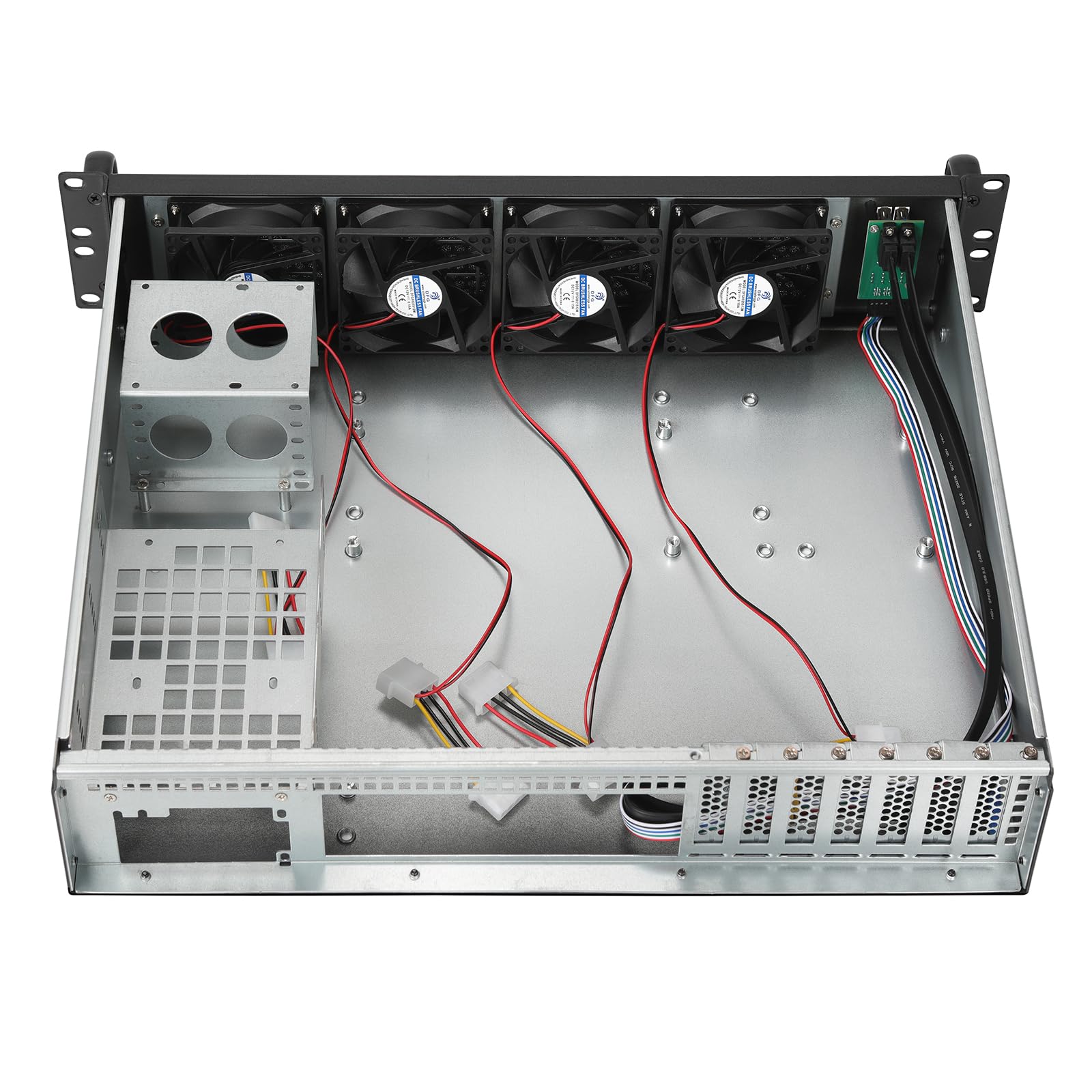 Amazon.co.jp: IPCHASSIS 2U ATX ラックマウントシャーシ奥行13.38