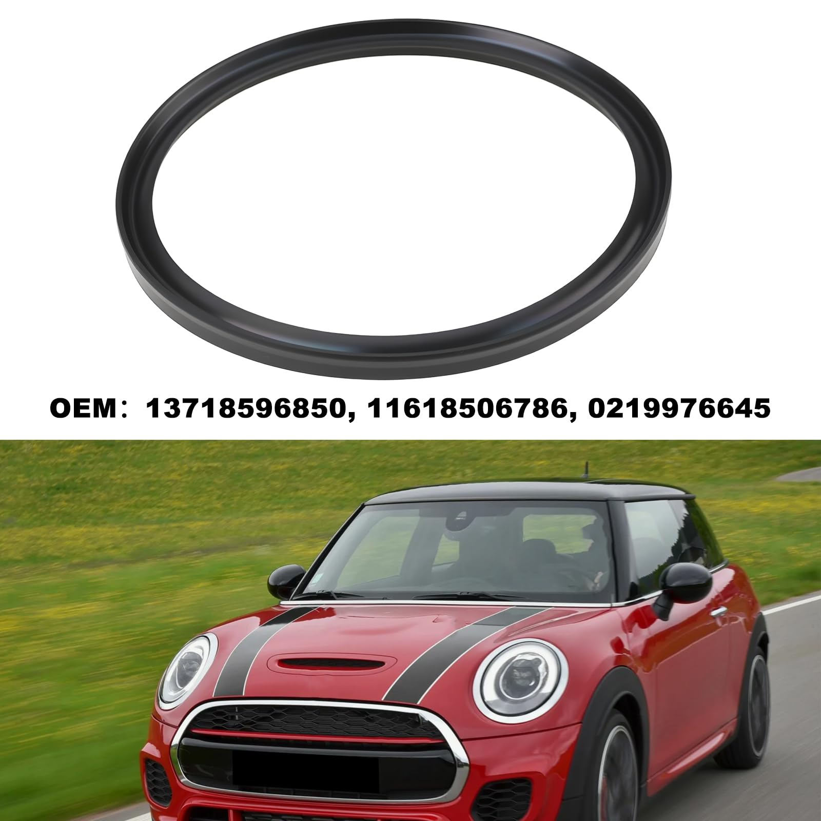 Lot de 2 Joints Toriques de Turbo pour BMW et Mini Remplace OEM 13718596850 11618506786 0219976645 pour Tuyau d'Intercooler Étanchéité