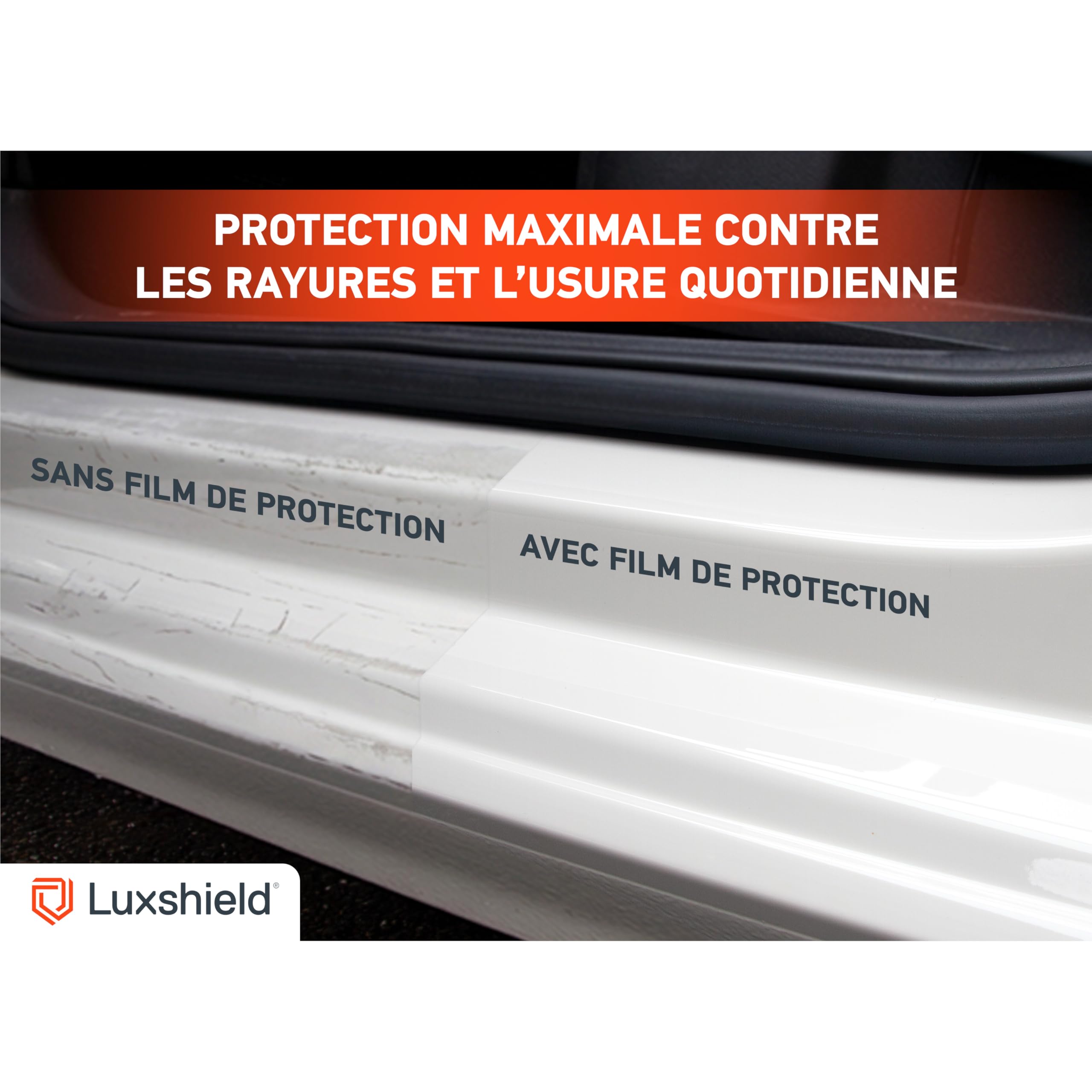 Luxshield Protection Seuil de Porte Voiture Carrosserie pour BMW Série 1 4 (IV) F70 I 2024-2026 - Accessoire pour Auto - Anti Rayure Stickers Transparent