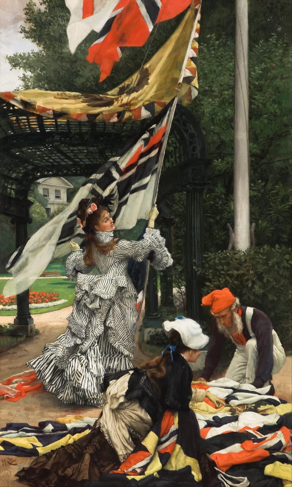 PicturesJames Tissot Still on Top J11072 A1 Poster on Photo Paper - Glossy Thick (33/24 inch) (84/59 cm) - JKPRint - Film Movie Posters Wall Decor Art Actress Actor Anime Auto Cinema Room Wall Decoration