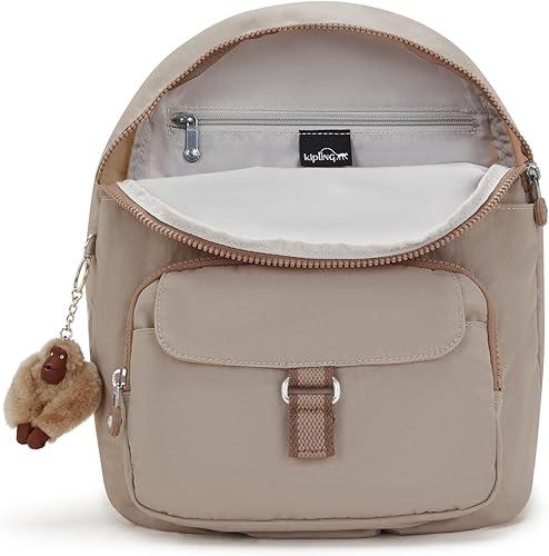 Miniatura 3 de Kipling Mochila Seoul Cu para mujer, Gris pardo (Dusty Taupe), Kipling Mochila Seoul Cu para mujer