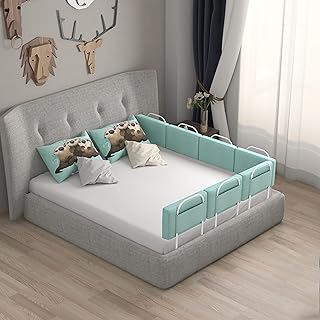 Sbarre Letto Bambini Protezione Letto Per Bambini Barriera Letto Bambini Regolabile Qualsiasi Assemblaggio Per Lettino Per Bambini Piccoli O Letti Per A Green（1.2m）