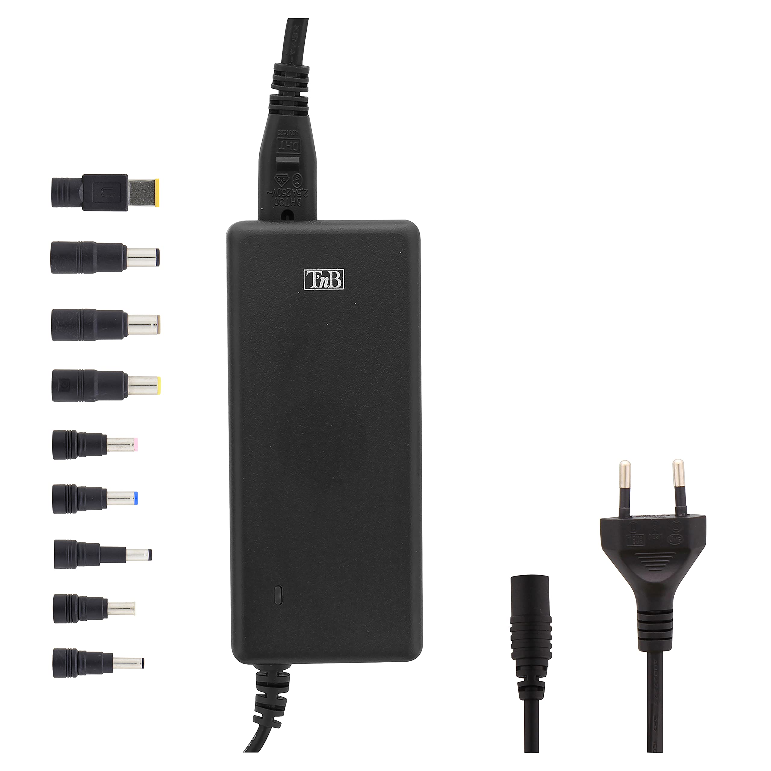 T'nB CHNB19V90 EASYLINE - Alimentatore universale per i principali laptop - 90 W