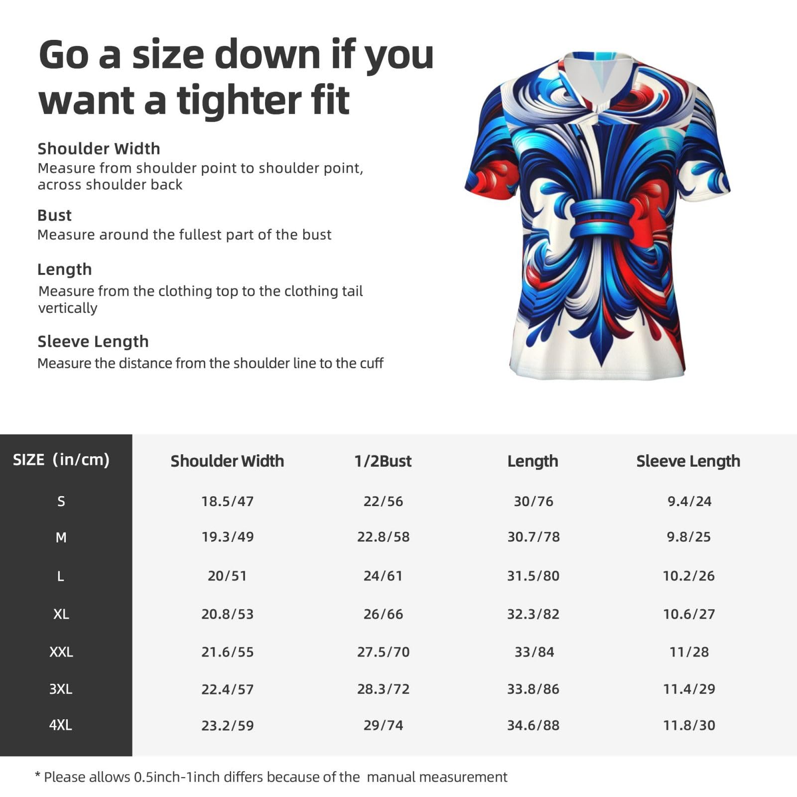 Stylish Athletic Sports Jersey French-Fleur-De-Lis Men's Rugby Jersey Large Black