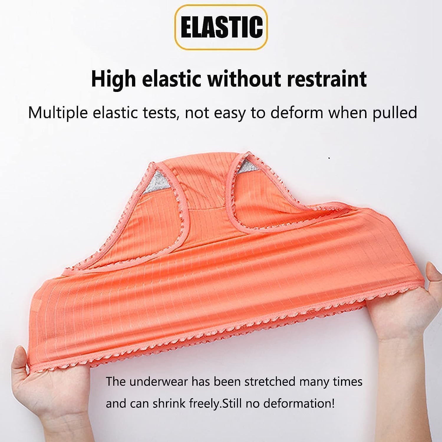 ALACEG Lot de 8 Culottes Anti-Fuite Taille Haute améliorées, Culottes Vicsecrets Absorbant l'humidité, Slips Grande Taille (8 PCS-A,XXL)