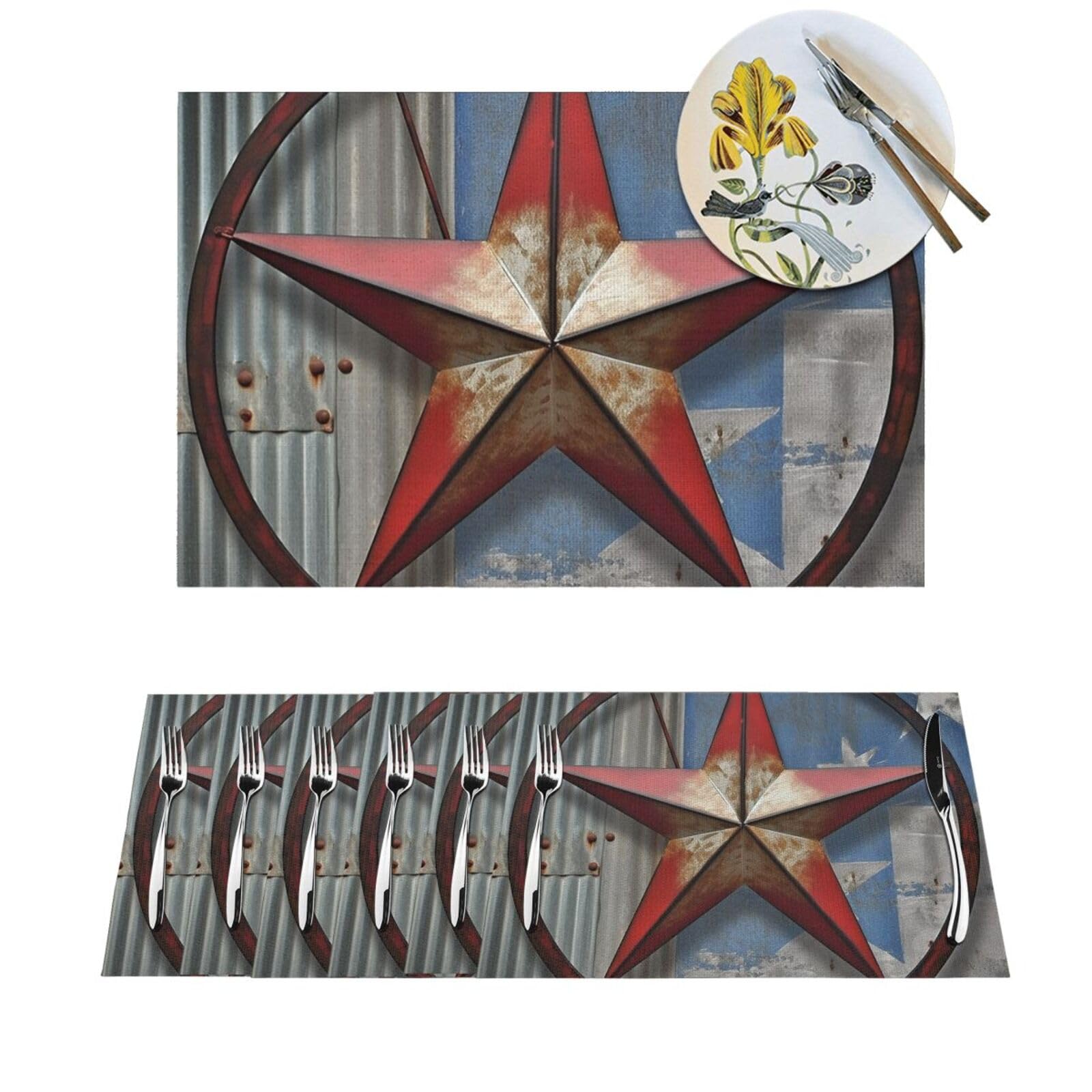 Sets de table antidérapants et lavables en PVC pour protéger votre mobilier