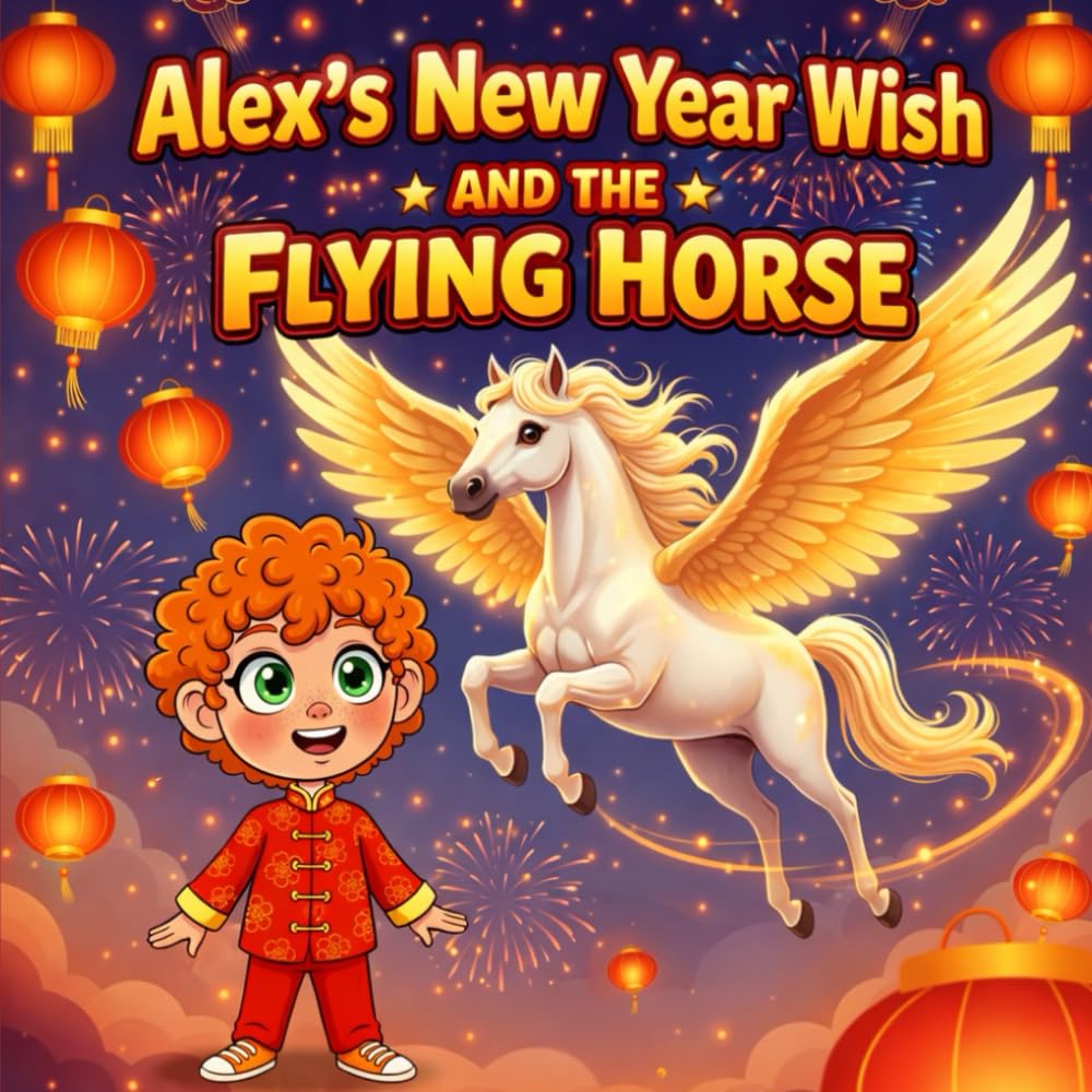 Alex’s New Year Wish and the Flying Horse A Magical Chinese New Year Story for Kids | Lunar New Year Adventure | Year of the Horse Children’s Book