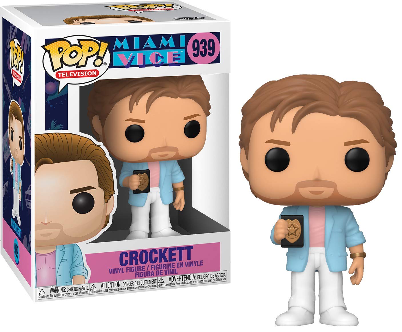 Funko Pop TV: Miami Vice S2 – Crockett