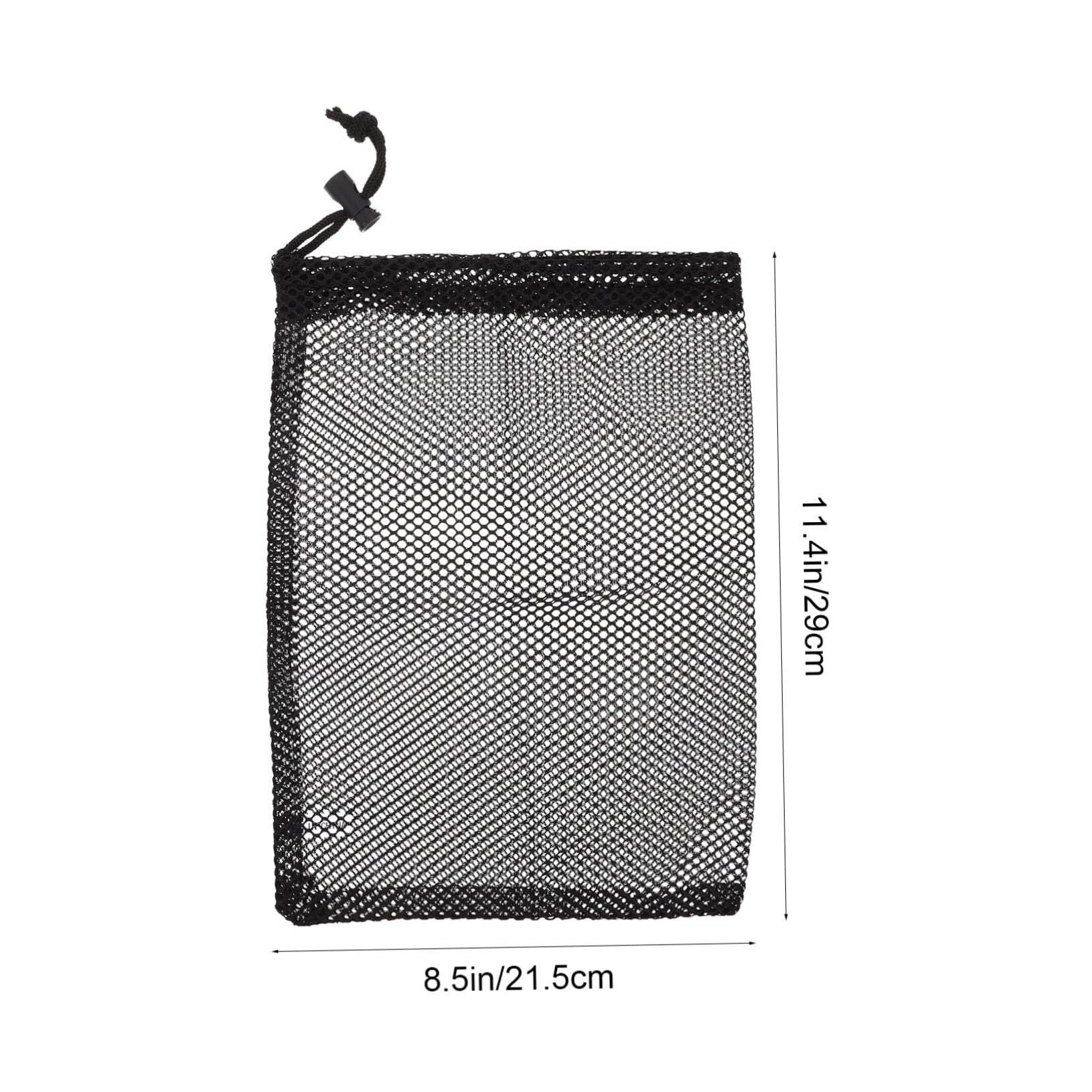 Garneck 2pcs Golf Ball Bag Mesh Net Bag for Balls Baseball Storage Pouch Tennis Pouch