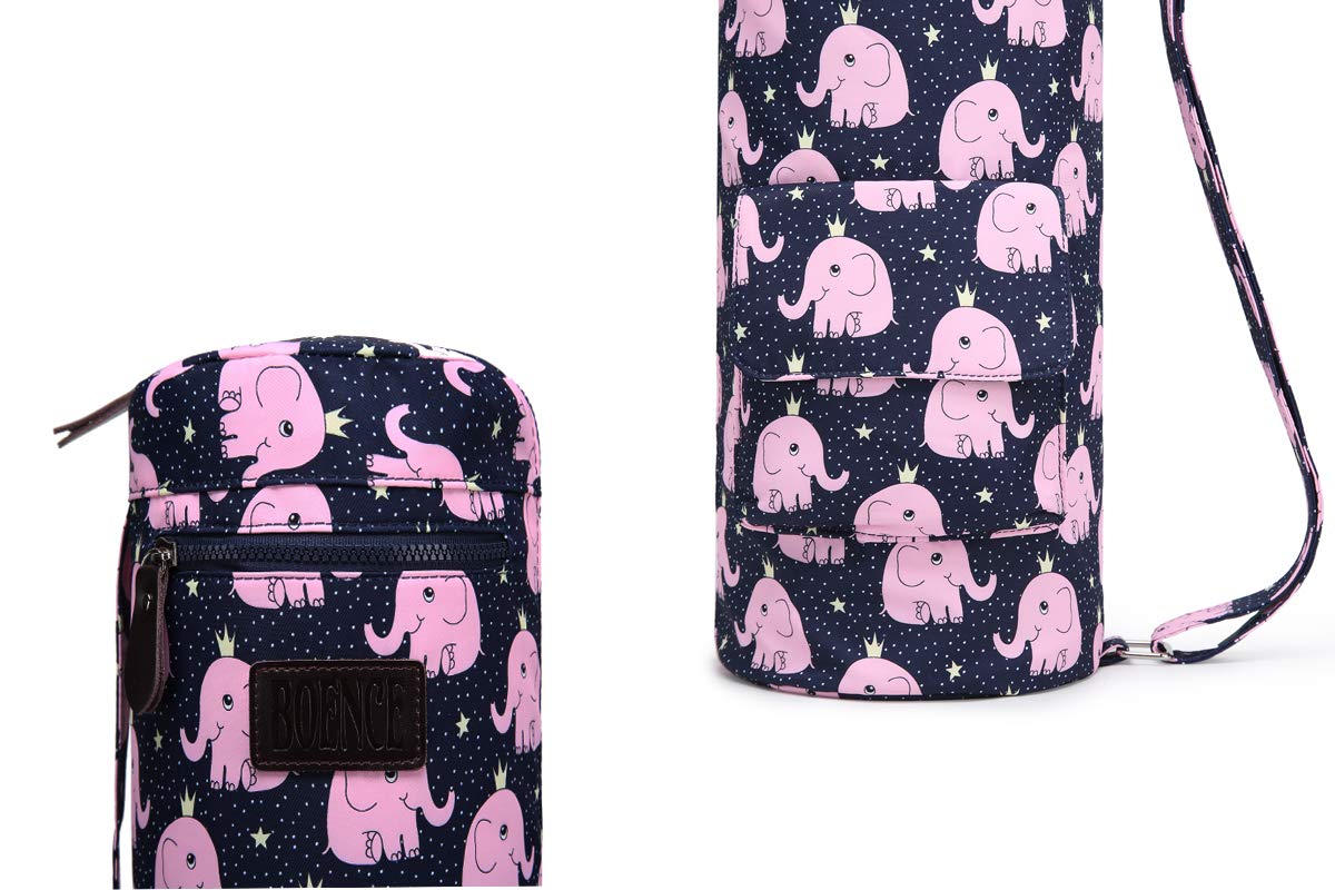 Sac De Yoga Boence - Toile Solide, Fermeture Zip Et Poche Frontale